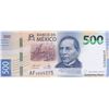 Image 1 : Mexico, 500 Pesos, 2017, UNC, p131abr/serial number: AF 9999375