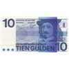 Image 1 : Netherlands, 10 Gulden, 1968, VF, p91bbr/serial number: 1445118318