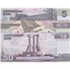 Image 2 : North Korea, 5 Won, 10 won and 50 Won, 2002, UNC, p58, p59, p60, SPECIMEN, (Total 3 banknotes)br/