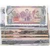 Image 1 : North Korea, 1 Won, 5 Won, 10 Won, 50 Won (3), 500 Won (2), 1978/2002, UNC, (Total 8 banknotes)br/
