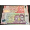 Image 1 : Paraguay, 2.000 Guaranies and 5.000 Guaranies, 20011, UNC, p223d, p228c, (Total 2 banknotes)br/seria