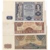 Image 1 : Poland, 20 Zlotych and 100 Zlotych (2), 1932/1941, XF / UNC, p74, p77, p103, (Total 3 banknotes)br/2