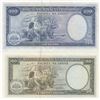 Image 2 : Portuguese Guinea, 50 Escudos and 100 Escudos, 1971, UNC, p44, p45, (Total 2 banknotes)br/serial num