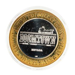 .999 Fine Silver Boomtown Reno, Nevada $10 Limited Edition Gaming Token