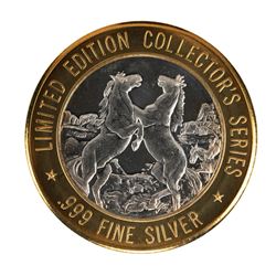 .999 Fine Silver Grand Casino $10 Limited Edition Collector's Series Gaming Token