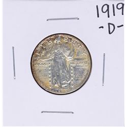1919-D Standing Liberty Quarter Coin