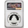 Image 2 : 2018 China Panda Silver Coin NGC MS70 Early Releases White Core