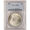 Image 1 : 1882 $1 Morgan Silver Dollar Coin PCGS MS63