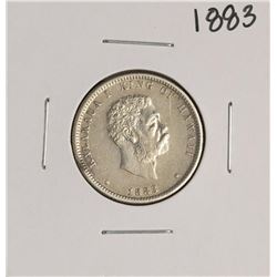 1883 Kingdom of Hawaii Quarter Dollar Coin