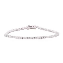 18KT White Gold 2.25 ctw Diamond Bracelet