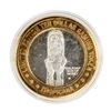Image 2 : .999 Fine Silver Tropicana Las Vegas, Nevada $10 Limited Edition Gaming Token