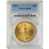 Image 1 : 1924 $20 St. Gaudens Double Eagle Gold Coin PCGS MS65