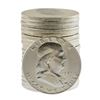 Image 1 : Roll of (20) Brilliant Uncirculated 1953 Franklin Half Dollar Coins