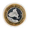 Image 2 : .999 Silver Bills Casino Lake Tahoe, Nevada $10 Limited Edition Gaming Token