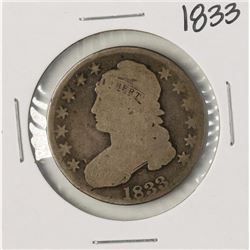 1833 Capped Bust Half Dollar Coin