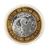 Image 1 : .999 Silver Circus Circus Las Vegas, NV $10 Casino Limited Edition Gaming Token