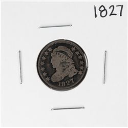 1827 Capped Bust Dime Coin