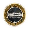 Image 2 : .999 Silver Gold Ranch Casino Verdi, Nevada $10 Casino Limited Edition Gaming Token