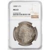 Image 1 : 1888-S $1 Morgan Silver Dollar Coin NGC MS63