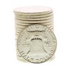 Image 2 : Roll of (20) Brilliant Uncirculated 1962-D Franklin Half Dollar Coins