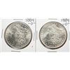 Image 1 : Lot of (2) 1884-O $1 Morgan Silver Dollar Coins