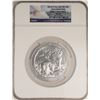 Image 1 : 2010-P America the Beautiful Yellowstone 5 Ounce Silver Coin NGC SP69 Early Releases