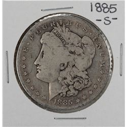 1885-S $1 Morgan Silver Dollar Coin