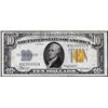 Image 1 : 1934A $10 North Africa WWII Emergency Issue Silver Certificate Note