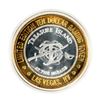 Image 2 : .999 Silver Treasure Island Las Vegas $10 Limited Edition Casino Gaming Token