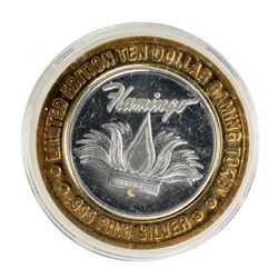 .999 Fine Silver Flamingo Casino Laughlin, NV $10 Limited Edition Gaming Token