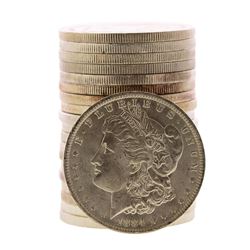 Roll of (20) Brilliant Uncirculated 1884-O $1 Morgan Silver Dollar Coins