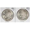 Image 1 : Lot of 1880-S & 1881-S $1 Morgan Silver Dollar Coins