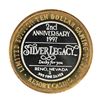 Image 1 : .999 Fine Silver Silver Legacy Reno, Nevada $10 Limited Edition Gaming Token