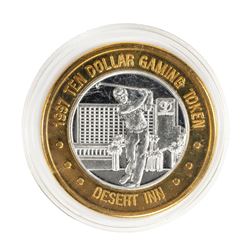 .999 Silver Desert Inn Las Vegas, Nevada $10 Limited Edition Gaming Token
