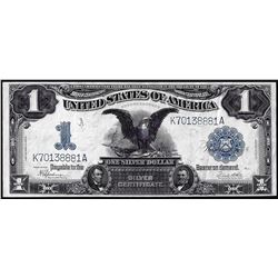 1899 $1 Black Eagle Silver Certificate Note