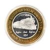 Image 2 : .999 Silver Main Street Station Las Vegas, NV $10 Limited Edition Casino Gaming Token