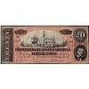 Image 1 : 1864 $20 Confederate States of America Note