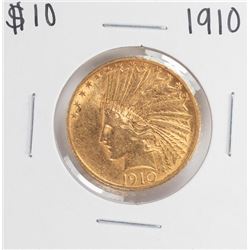 1910 $10 Indian Head Eagle Gold Coin