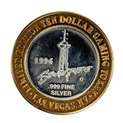 .999 Silver Stratosphere Las Vegas, NV $10 Casino Limited Edition Gaming Token