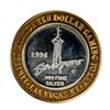 Image 1 : .999 Silver Stratosphere Las Vegas, NV $10 Casino Limited Edition Gaming Token