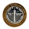 Image 2 : .999 Silver Stratosphere Las Vegas, NV $10 Casino Limited Edition Gaming Token
