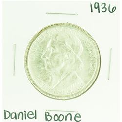 1936 Daniel Boone Commemorative Half Dollar Coin