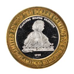 .999 Fine Silver Flamingo Reno, Nevada $10 Limited Edition Gaming Token