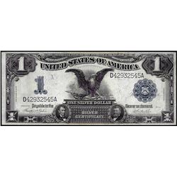 1899 $1 Black Eagle Silver Certificate Note