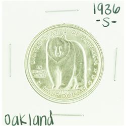 1936-S Oakland Bay Bridge Commemorative Half Dollar Coin