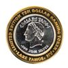 Image 2 : .999 Silver Caesars Palace Lake Tahoe, NV $10 Casino Limited Edition Gaming Token