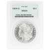 Image 1 : 1904-O $1 Morgan Silver Dollar Coin PCGS MS64 Old Green Holder