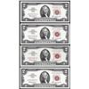 Image 1 : Lot of (4) 1963 $2 Legal Tender Notes