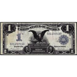 1899 $1 Black Eagle Silver Certificate Note