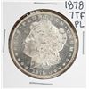 Image 1 : 1878 7TF PL $1 Morgan Silver Dollar Coin